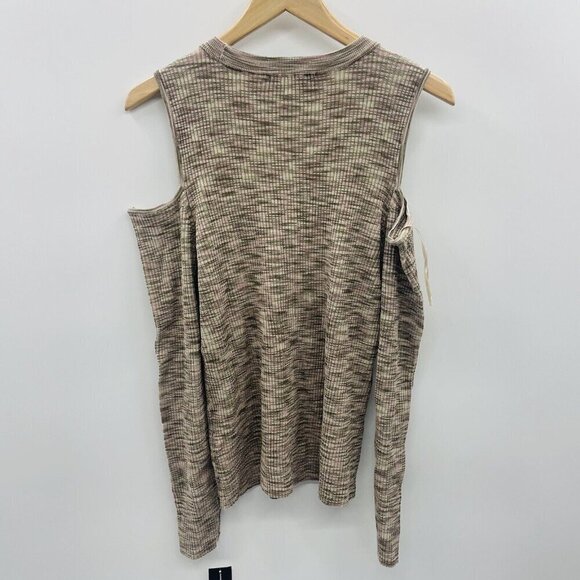 INC International Concepts Womens XL Cold Shoulder Space Dye Sweater $79 1663 - Picture 4 of 7